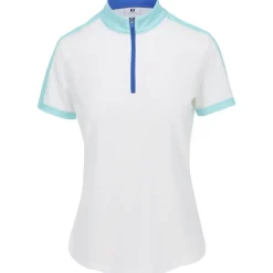 FootJoy Ladies Golf Apparel^Coorbock / Previou eaon Appare tye hirt Poo hort eeve Gof Appare