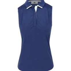 FootJoy Ladies Golf Apparel^Dot Print eevee Previou eaon Appare tye hirt Poo hort eeve Gof Appare