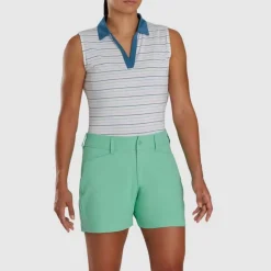 FootJoy Ladies Golf Apparel^FJ Previou eaon Appare tye hort Fat Front Gof Appare