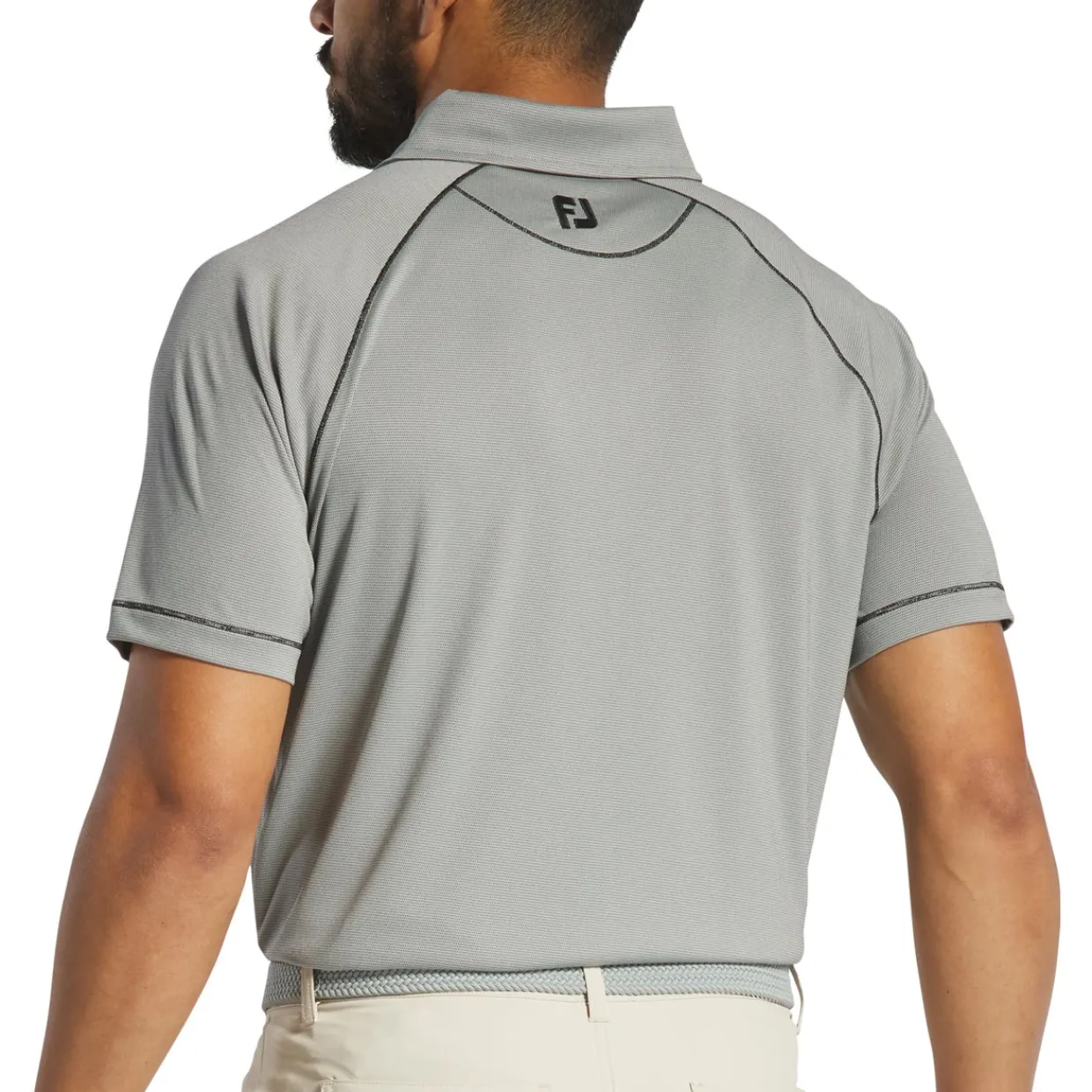 FootJoy Golf Shirts|Mens Golf Apparel^Geo Jacquard Previou eaon Appare tye hirt Poo hort eeve Gof Appare