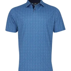 FootJoy Golf Shirts^Geoetry Print Previou eaon Appare tye hirt Poo hort eeve Gof Appare