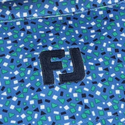 FootJoy Golf Shirts^Geoetry Print Previou eaon Appare tye hirt Poo hort eeve Gof Appare