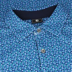 FootJoy Golf Shirts^Geoetry Print Previou eaon Appare tye hirt Poo hort eeve Gof Appare