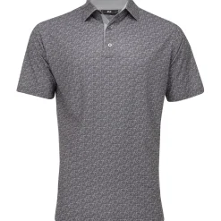 FootJoy Golf Shirts^Gof Coure Doode tretch Pique ef Coar Previou eaon Appare tye hirt Poo hort eeve Gof Appare