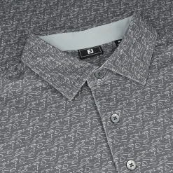 FootJoy Golf Shirts^Gof Coure Doode tretch Pique ef Coar Previou eaon Appare tye hirt Poo hort eeve Gof Appare