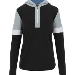 FootJoy Ladies Golf Apparel^Haf-Zip Bocked Hoodie Previou eaon Appare tye Outerwear Puover Gof Appare