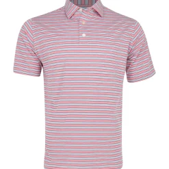 FootJoy Golf Shirts^Heather tripe ie hirt Poo hort eeve Gof Appare