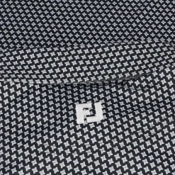 FootJoy Mens Golf Apparel|Golf Shirts^Houndtooth Geo ie hirt Poo hort eeve Gof Appare