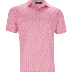 FootJoy Mens Golf Apparel|Golf Shirts^Houndtooth Geo ie hirt Poo hort eeve Gof Appare