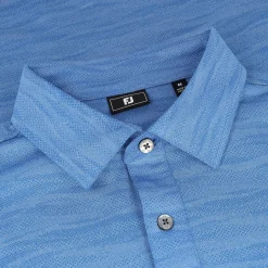 FootJoy Golf Shirts|Mens Golf Apparel^Jacquard Wave ef Coar Previou eaon Appare tye hirt Poo hort eeve Gof Appare
