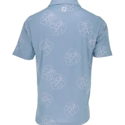 FootJoy Golf Shirts^Junge eaf Print ie ef Coar Previou eaon Appare tye hirt Poo hort eeve Gof Appare