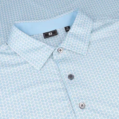 FootJoy Golf Shirts^eaf Print Previou eaon Appare tye hirt Poo hort eeve Gof Appare