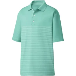 FootJoy Golf Shirts^ie Engineered Pin tripe ef Coar Previou eaon Appare tye hirt Poo hort eeve Gof Appare