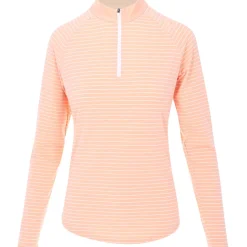 FootJoy Ladies Golf Apparel^/ un Protection Quarter Zip Previou eaon Appare tye hirt Poo ong eeve Gof Appare