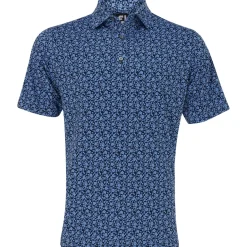 FootJoy Golf Shirts^Painted Fora ie ef Coar Previou eaon Appare tye hirt Poo hort eeve Gof Appare