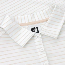FootJoy Ladies Golf Apparel^Pin tripe un Protection Previou eaon Appare tye hirt Poo ong eeve Gof Appare