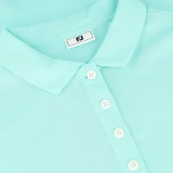 FootJoy Ladies Golf Apparel^Ruched 1/2 eeve Previou eaon Appare tye hirt Poo hort eeve Gof Appare