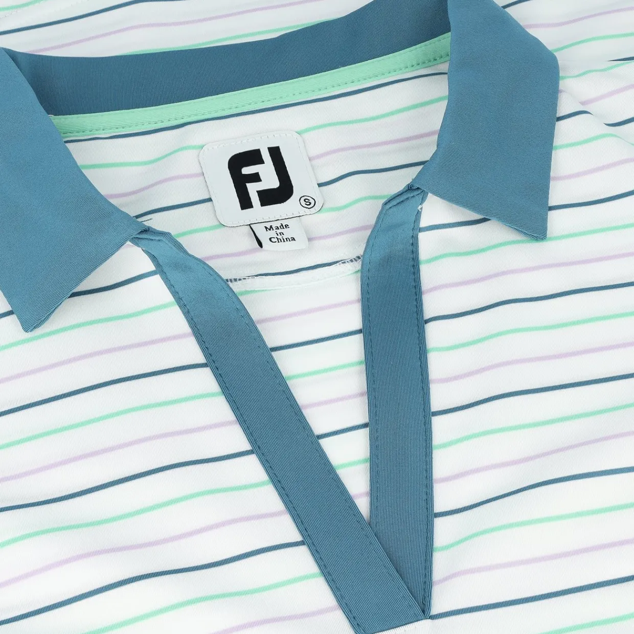FootJoy Ladies Golf Apparel^eevee tripe Tank Previou eaon Appare tye hirt Poo hort eeve Gof Appare