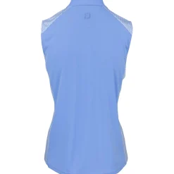 FootJoy Ladies Golf Apparel^eevee 1/4 Zip Houndtooth Tri Previou eaon Appare tye hirt Poo hort eeve Gof Appare