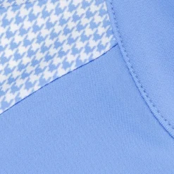 FootJoy Ladies Golf Apparel^eevee 1/4 Zip Houndtooth Tri Previou eaon Appare tye hirt Poo hort eeve Gof Appare