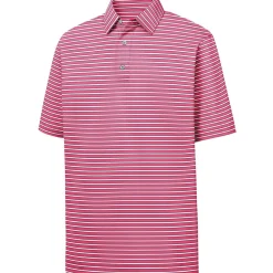 FootJoy Golf Shirts^tretch ie Pintripe Previou eaon Appare tye hirt Poo hort eeve Gof Appare