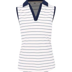 FootJoy Ladies Golf Apparel^tripe Coar eevee Previou eaon Appare tye hirt Poo hort eeve Gof Appare