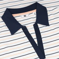 FootJoy Ladies Golf Apparel^tripe Coar eevee Previou eaon Appare tye hirt Poo hort eeve Gof Appare