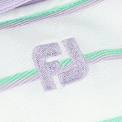 FootJoy Ladies Golf Apparel^tripe Previou eaon Appare tye hirt Poo hort eeve Gof Appare