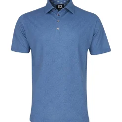 FootJoy Golf Shirts^Texture Print With Tri tretch Pique ef Coar Previou eaon Appare tye hirt Poo hort eeve Gof Appare