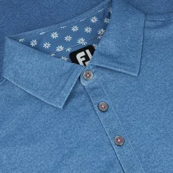 FootJoy Golf Shirts^Texture Print With Tri tretch Pique ef Coar Previou eaon Appare tye hirt Poo hort eeve Gof Appare