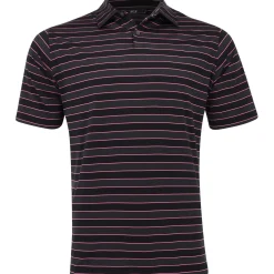 FootJoy Golf Shirts^Tona tripe ef Coar Previou eaon Appare tye hirt Poo hort eeve Gof Appare