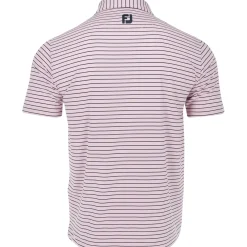 FootJoy Golf Shirts^Tour ogo ie Caic tripe Athetic Fit hirt Poo hort eeve Gof Appare