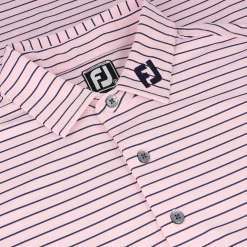FootJoy Golf Shirts^Tour ogo ie Caic tripe Athetic Fit hirt Poo hort eeve Gof Appare