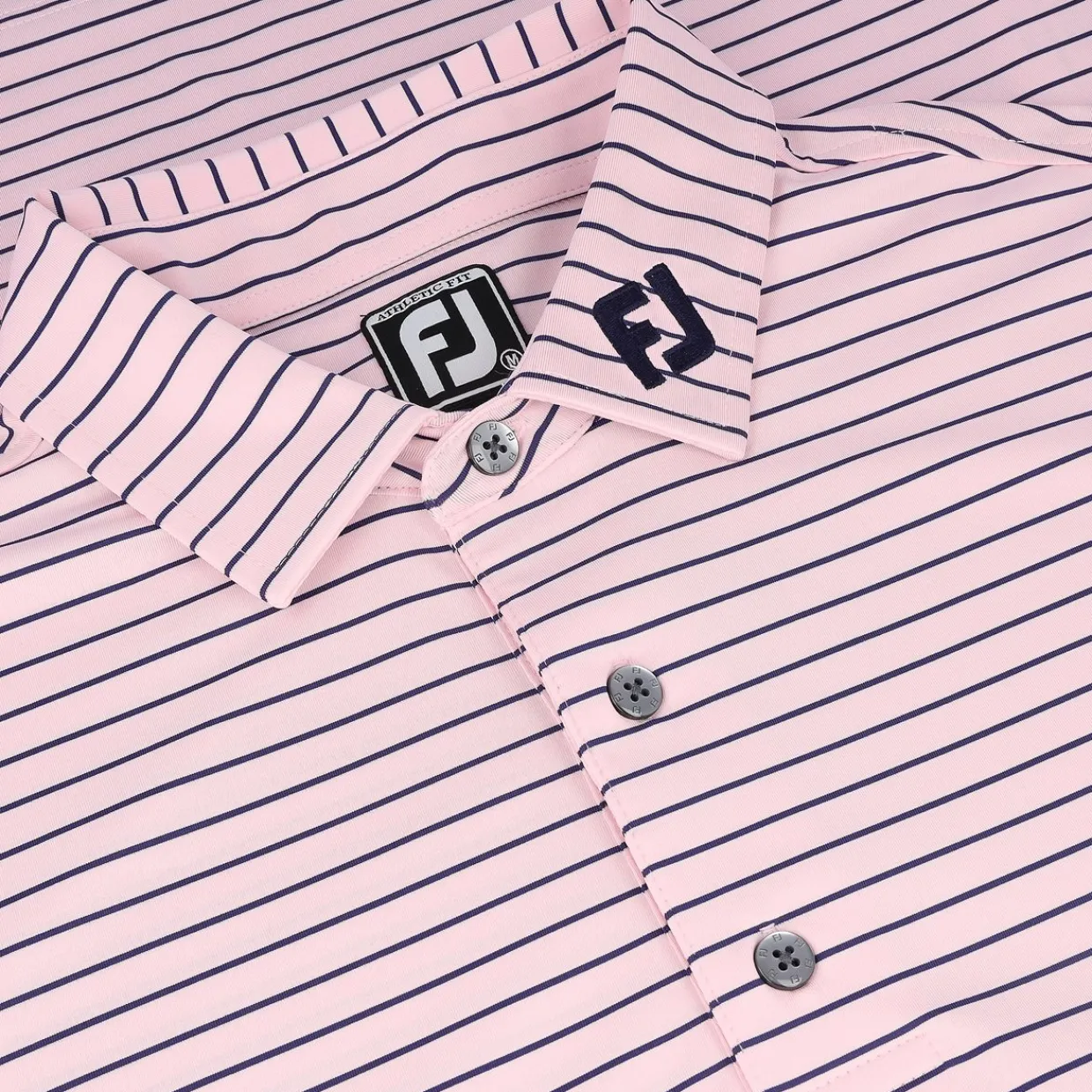 FootJoy Golf Shirts^Tour ogo ie Caic tripe Athetic Fit hirt Poo hort eeve Gof Appare
