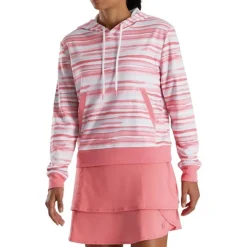 FootJoy Ladies Golf Apparel^Watercoor Hoodie Previou eaon Appare tye Outerwear Puover Gof Appare