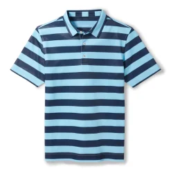 Kids FootJoy Kids Golf Apparel^Youth Rugby tripe Pique Previou eaon Appare tye hirt Poo hort eeve Gof Appare