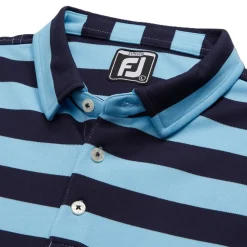 Kids FootJoy Kids Golf Apparel^Youth Rugby tripe Pique Previou eaon Appare tye hirt Poo hort eeve Gof Appare