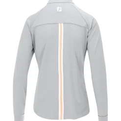 FootJoy Ladies Golf Apparel^1/4 Zip Dot Jacquard idayer Previou eaon Appare tye Outerwear Puover Gof Appare
