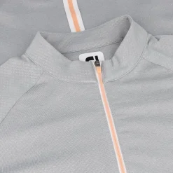 FootJoy Ladies Golf Apparel^1/4 Zip Dot Jacquard idayer Previou eaon Appare tye Outerwear Puover Gof Appare