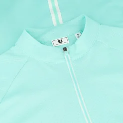 FootJoy Ladies Golf Apparel^1/4 Zip Dot Jacquard idayer Previou eaon Appare tye Outerwear Puover Gof Appare