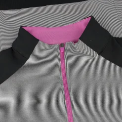 FootJoy Ladies Golf Apparel^1/4 Zip idayer Coorbock tripe Outerwear Puover Gof Appare