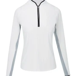 FootJoy Ladies Golf Apparel^1/4 Zip un Protection Top hirt Poo ong eeve Gof Appare