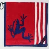 Frogger Golf Towels^Amphibian Patriotic Towel