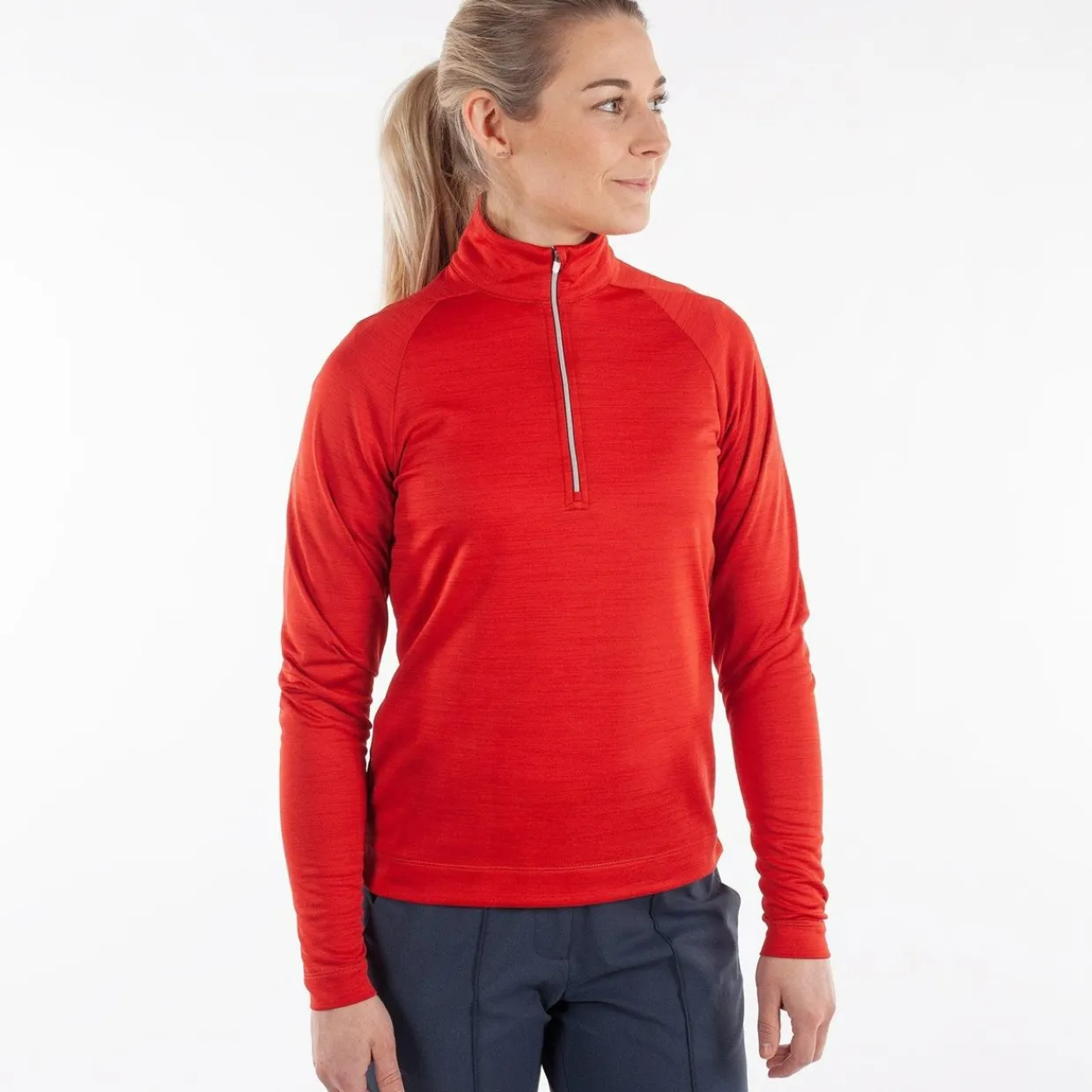 Galvin Green Ladies Golf Apparel^Dina 1/2 Zip Inua Outerwear Puover Gof Appare