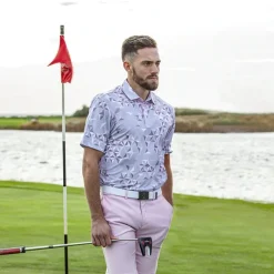 Galvin Green Golf Shirts^akai Venti8 Pu hirt Poo hort eeve Gof Appare
