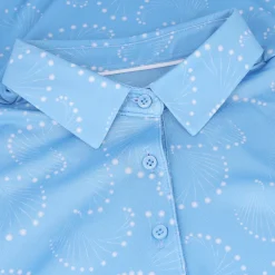 Galvin Green Ladies Golf Apparel^andy Venti8-PU hirt Poo hort eeve Gof Appare