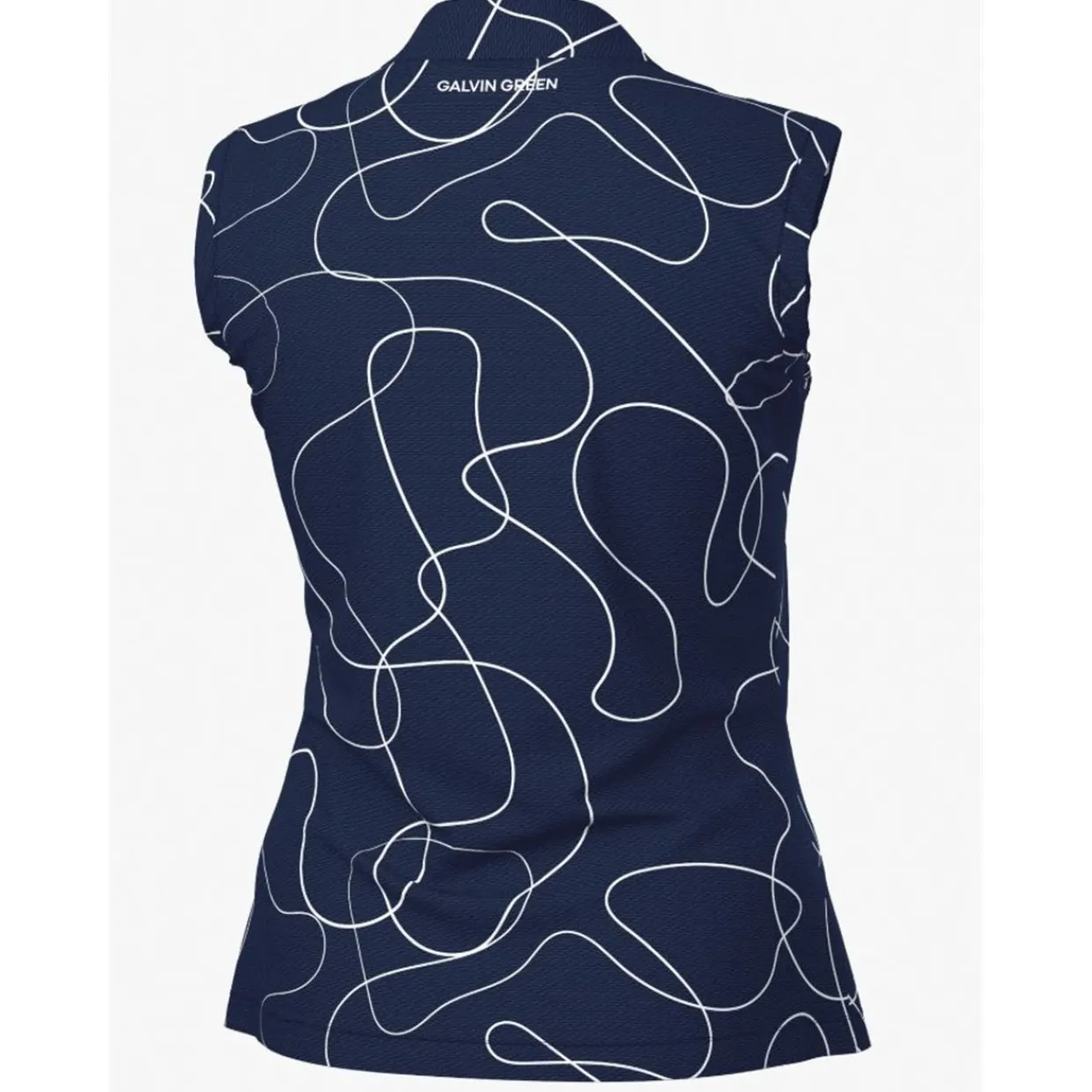 Galvin Green Ladies Golf Apparel^argie eevee Venti-8 PU hirt Poo hort eeve Gof Appare