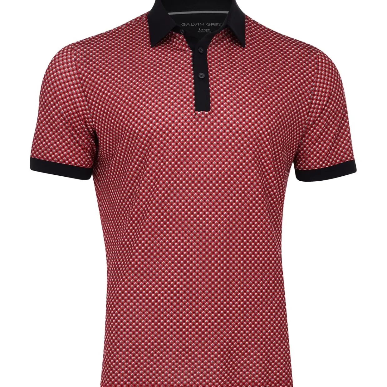 Galvin Green Golf Shirts^ate Venti-8 PU hirt Poo hort eeve Gof Appare