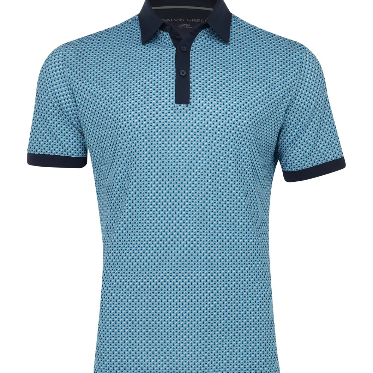 Galvin Green Golf Shirts^ate Venti-8 PU hirt Poo hort eeve Gof Appare