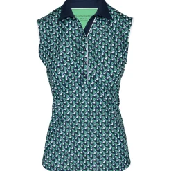 Galvin Green Ladies Golf Apparel^ia Venti8 Pu hirt Poo hort eeve Gof Appare